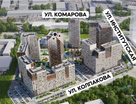 3-к. квартира, 53,8 м²