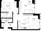 3-к. квартира, 58&nbsp;м²