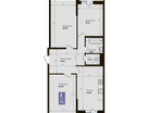 3-к. квартира, 83&nbsp;м²