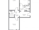 2-к. квартира, 62,3 м²