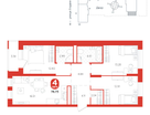 4-к. квартира, 78 м²
