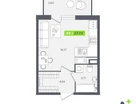 Студия, 27&nbsp;м²