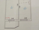1-к. квартира, 44&nbsp;м²