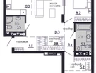 Студия, 93&nbsp;м²