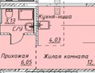Студия, 25,9&nbsp;м²