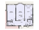 2-к. квартира, 73,3&nbsp;м²