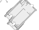 1-к. квартира, 45,4 м²