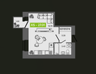 Студия, 27&nbsp;м²