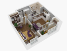 1-к. квартира, 40&nbsp;м²