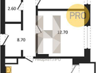 2-к. квартира, 59,8&nbsp;м²
