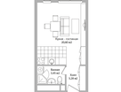 Студия, 27&nbsp;м²