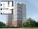 1-к. квартира, 39,7&nbsp;м²