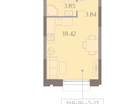 Студия, 25&nbsp;м²
