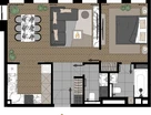 1-к. квартира, 59&nbsp;м²