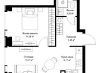 1-к. квартира, 40 м²