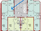 2-к. квартира, 58&nbsp;м²