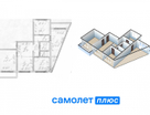 4-к. квартира, 86,2&nbsp;м²