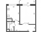 1-к. квартира, 39,1 м²