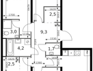 4-к. квартира, 95 м²