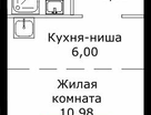 Студия, 23&nbsp;м²