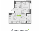 Студия, 36&nbsp;м²