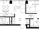 3-к. квартира, 77&nbsp;м²