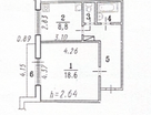 1-к. квартира, 39,2&nbsp;м²
