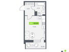 Студия, 29&nbsp;м²