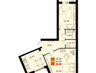 2-к. квартира, 63&nbsp;м²