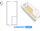 Студия, 15,6&nbsp;м²
