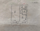 1-к. квартира, 29,6 м²