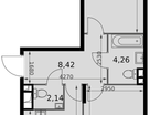 3-к. квартира, 59&nbsp;м²