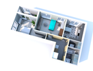 2-к. квартира, 51,4 м²