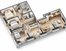 3-к. квартира, 87,8&nbsp;м²