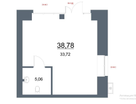 Помещение свободного назначения, 38,8 м²