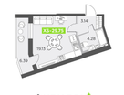 Студия, 29&nbsp;м²