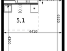 Студия, 29 м²