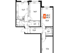 3-к. квартира, 89&nbsp;м²