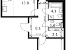3-к. квартира, 65&nbsp;м²