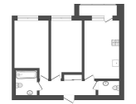 2-к. квартира, 63 м²