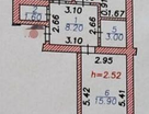 2-к. квартира, 59 м²