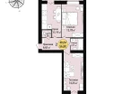 2-к. квартира, 56 м²