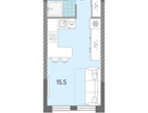 Студия, 21&nbsp;м²