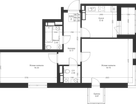 2-к. квартира, 61&nbsp;м²