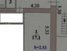 1-к. квартира, 18 м²