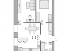 2-к. квартира, 66,7&nbsp;м²
