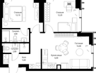 3-к. квартира, 58&nbsp;м²