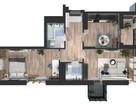 2-к. квартира, 61&nbsp;м²