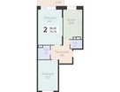 2-к. квартира, 70&nbsp;м²