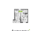 Студия, 36&nbsp;м²
